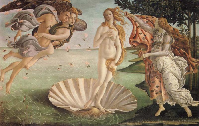 The Birth of Venus, Sandro Botticelli